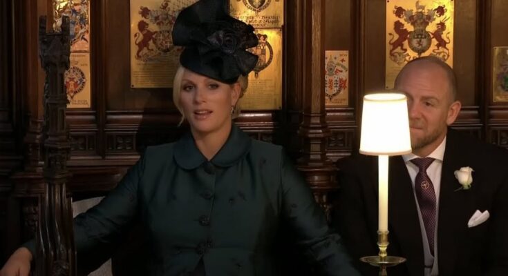 Zara Tindall’s Reaction at Harry & Meghan’s Wedding